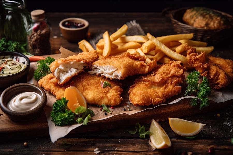 Paniertes Schnitzel vom Schwein 